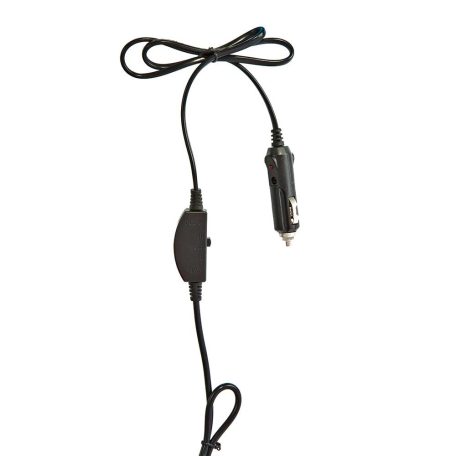 Fűthető ülésvédő, 12V, szabályozható intenzitás.