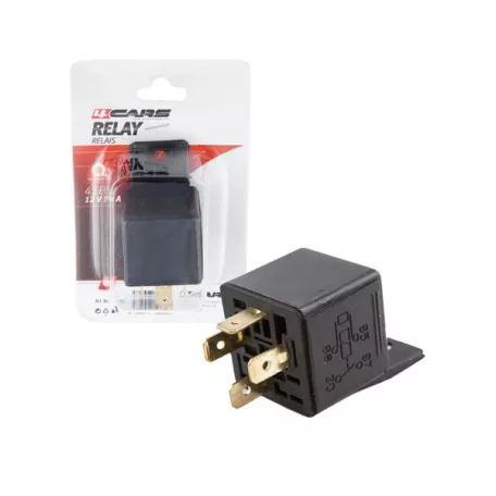 4cars Relé 12V 30A 4 lábú (1db)