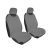 Trikó üléshuzat első ülésekre, szürke