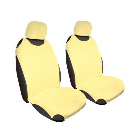 Trikó üléshuzat első ülésekre, citromsárga