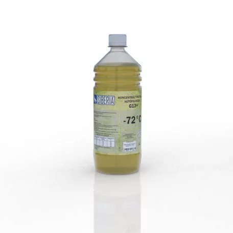 Siberia fagyálló folyadék, 1l, sárga (G13+) -72°C