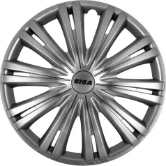 13" DÍSZTÁRCSA GIGA EZÜST, 4db