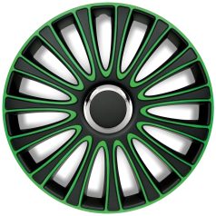   15" DÍSZTÁRCSA Lemans Pro Green-Black 4db-os garnitúra