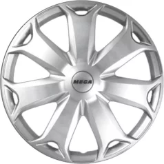 13" DÍSZTÁRCSA MEGA EZÜST, 4db