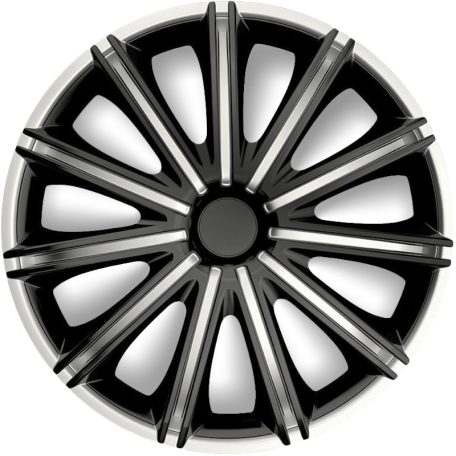 Argo Nero 16" ezüst-fekete dísztárcsa szett – 4 db