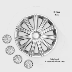 16" DÍSZTÁRCSA Nero 4db-os garnitúra
