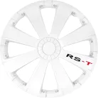 16" DÍSZTÁRCSA RST FEHÉR, 4db