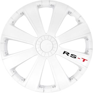 15" DÍSZTÁRCSA RST FEHÉR, 4db