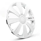 16" DÍSZTÁRCSA RST FEHÉR, 4db