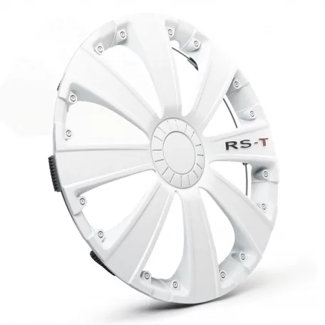 16" DÍSZTÁRCSA RST FEHÉR, 4db