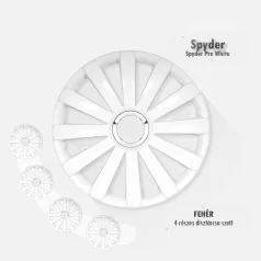 Dísztárcsa 16" Spyder Pro White