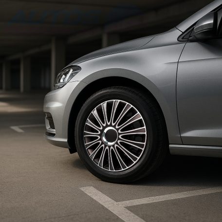 14" DÍSZTÁRCSA LE MANS PRO EZÜST-FEKETE, 4db