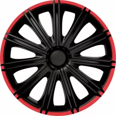 16" DÍSZTÁRCSA Nero R Black 4db-os garnitúra