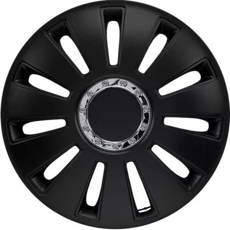 14" DÍSZTÁRCSA SILVERSTONE PRO FEKETE, 4db
