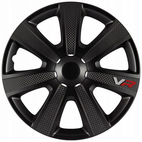 13" Dísztárcsa VR Carbon Black (4 db)