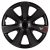 14" DÍSZTÁRCSA VR CARBON FEKETE, 4db