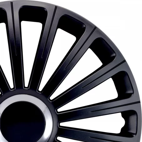 16" DÍSZTÁRCSA RADICAL PRO FEKETE, 4db