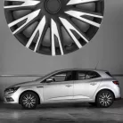 Copra Silver Black 16" ezüst-fekete dísztárcsa szett – 4 db