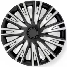   Copra Silver Black 15" ezüst-fekete dísztárcsa szett – 4 db