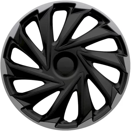 Gorecki Argo Misano 16" dísztárcsa szett – ezüst-fekete, modern design