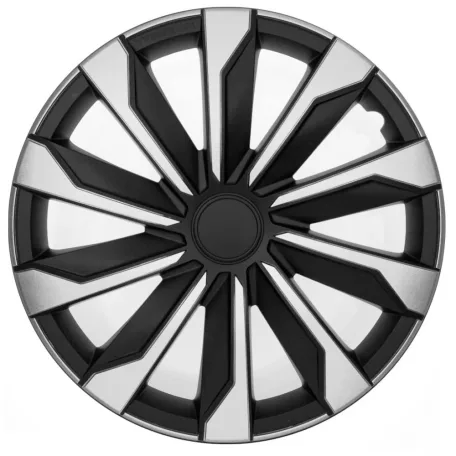 16" DÍSZTÁRCSA Typhoon Silver Black 4db-os garnitúra