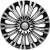 VOLANTE Silver-Black  – 16" dísztárcsa szett