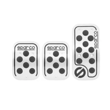 Sparco Pedál Készlet, Racing, fekete