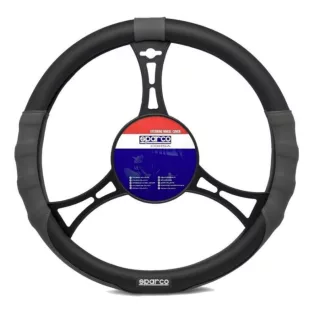 Kormányvédő, fekete-szürke, Sparco Sport Line