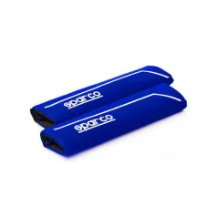Biztonsági öv párna, kék-fehér, Sparco S Line