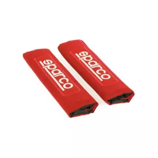 Sparco biztonsági öv párna, piros