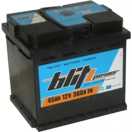 Autopart blitz 45Ah 360A jobb+ akkumulátor