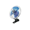 Ventilátor, 12V, 8", fém, csipeszes