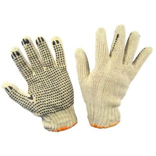 Kesztyű, gumipöttyös, pár