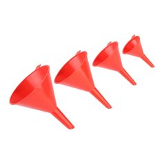 Műanyag tölcsér, 4 db