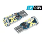Carmotion Vision W5W T10 izzó, 12/24V, 30xSMD 4014 led, Canbus, fehér (1pár)