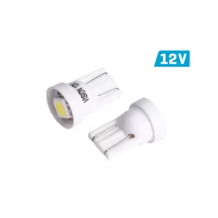 Izzó, VISION W5W (T10) 12V, 1x5050 SMD led, fehér, 1db