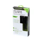 Carmotion szivargyújtós töltő voltmérővel – 12/24V, 3x USB, 5A, LCD kijelző