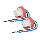Carmotion Vision HB1/ HB5 kerámia Izzó foglalat, 15 cm vezetékkel, 9004 / 9007 (1pár)