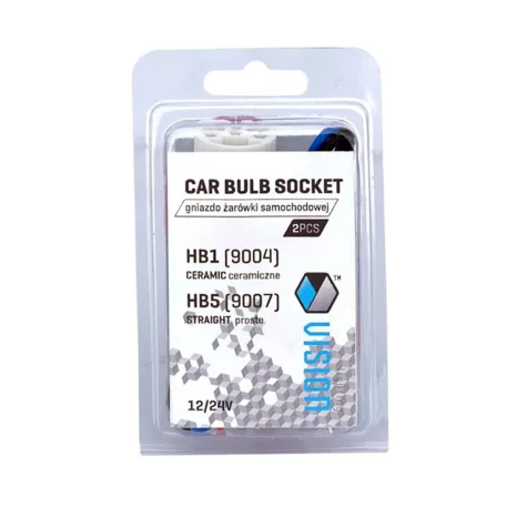 Carmotion Vision HB1/ HB5 kerámia Izzó foglalat, 15 cm vezetékkel, 9004 / 9007 (1pár)