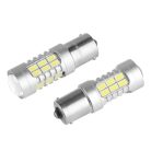 Izzó VISION P21W BA15s 12/24V 30x4014 SMD LED, CANBUS, fehér, 2db