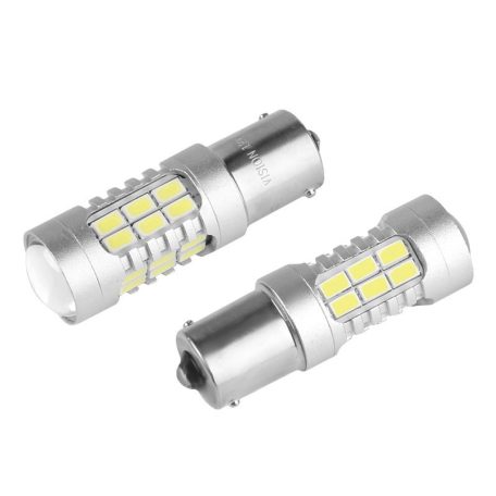 Izzó VISION P21W BA15s 12/24V 30x4014 SMD LED, CANBUS, fehér, 2db
