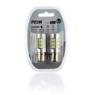 Izzó VISION P21W BA15s 12/24V 30x4014 SMD LED, CANBUS, fehér, 2db