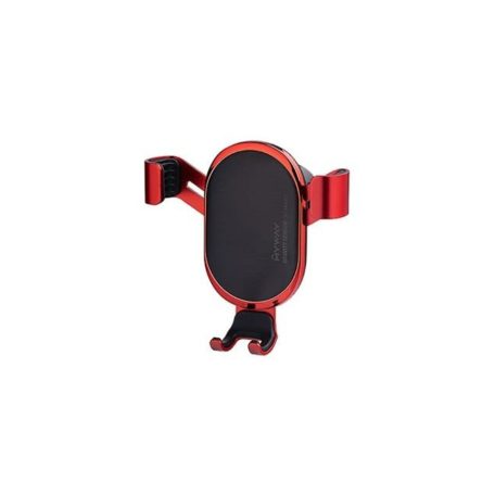 MYWAY Telefontartó, szellőzőrácsra rögzíthető, piros
