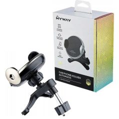 MYWAY Autós Telefontartó és Vezeték Nélküli Töltő