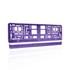 Carmotion fémhatású rendszámtábla keret, metál lila