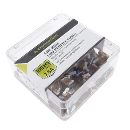 Carmotion autó biztosíték, mini, süllyesztett, 7,5A (doboz)