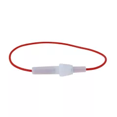   Carmotion autó biztosíték foglalat vezetékkel, 32mm (1db)