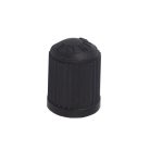Szelepsapka, fekete műanyag