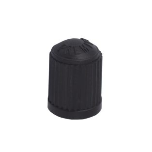 Szelepsapka, fekete műanyag