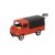 Makett autó, 01:43 bogár, piros.